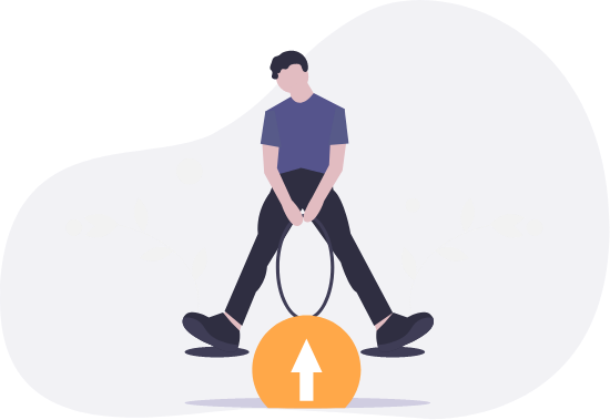 Startup growth illustration